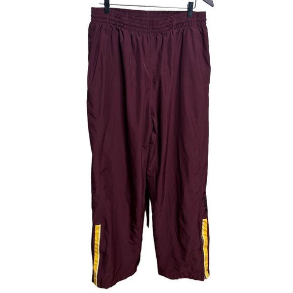 Y2K Nike Track Pants Maroon Mens XXL - Picture 1 of 6